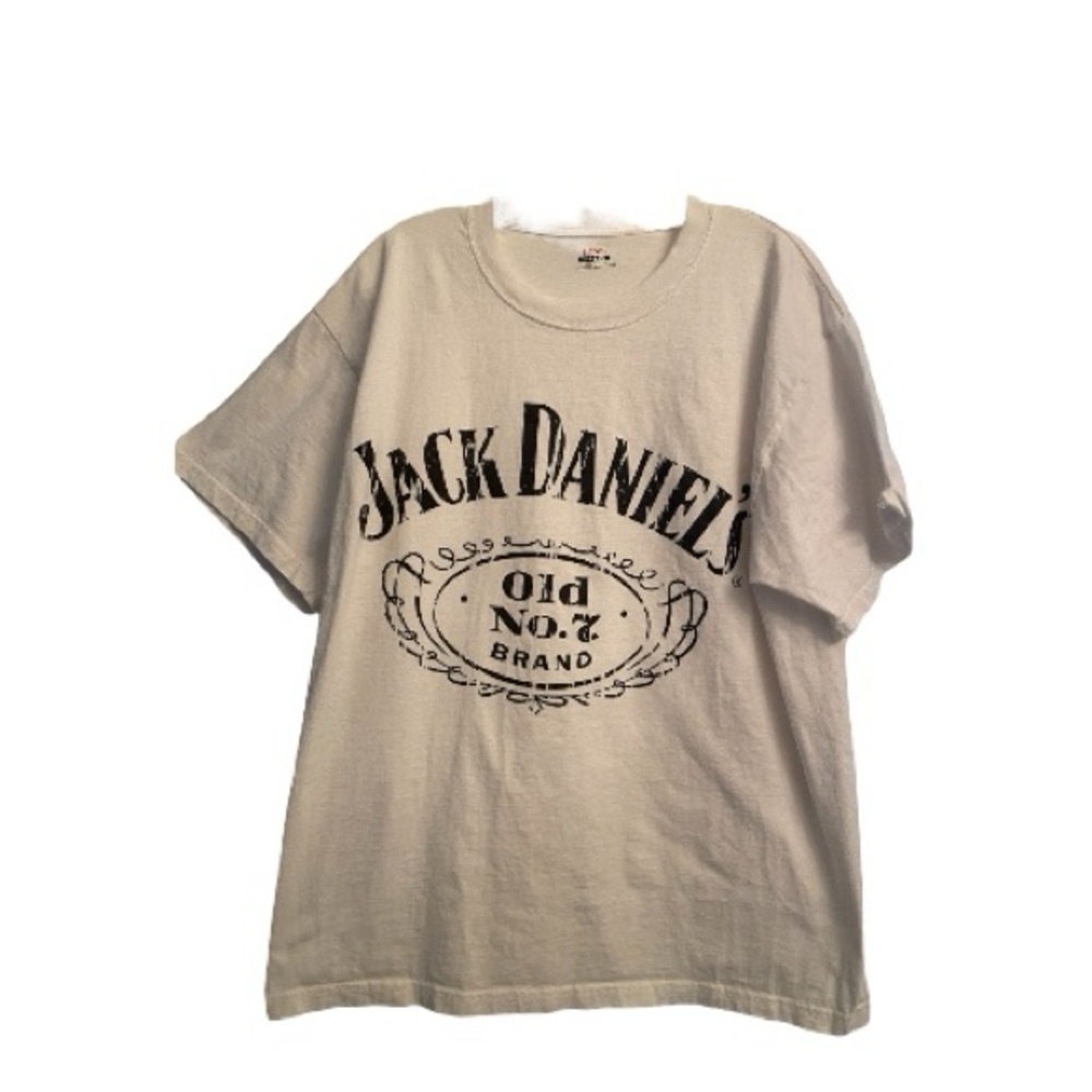 White Cotton Jack Daniel’s T-Shirt L